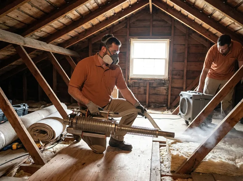 Attic Decontamination and Thermal Restoration in Calhoun, GA